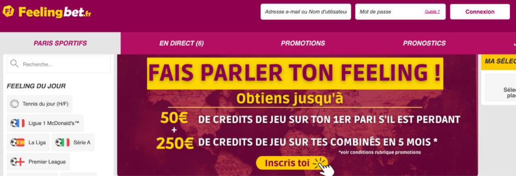 Feelingbet casino bonus 2026